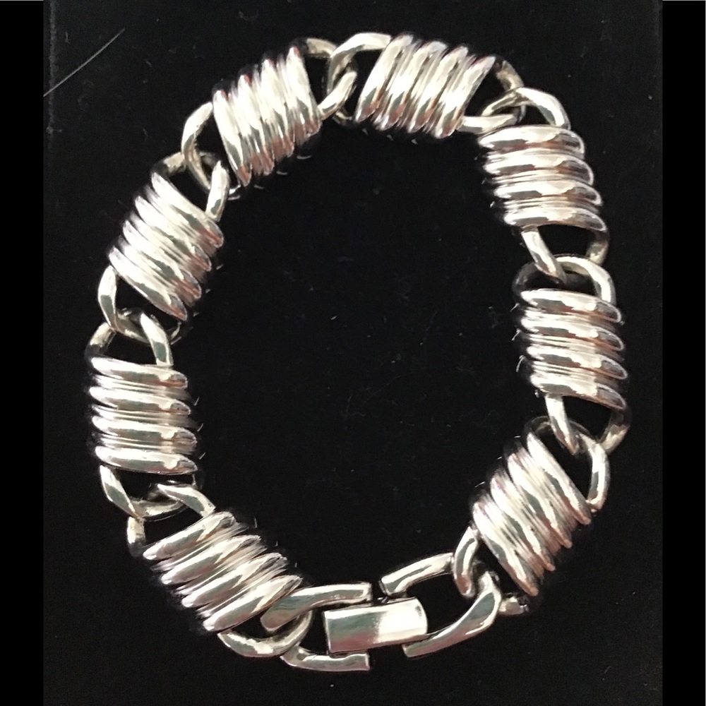 Silver toned bracelet
